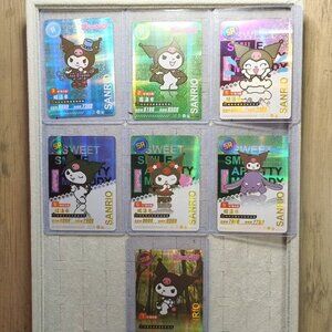 Sanrio Kuromi Wave 6 Booser Set - 13 Piece With Top Load Sleeve